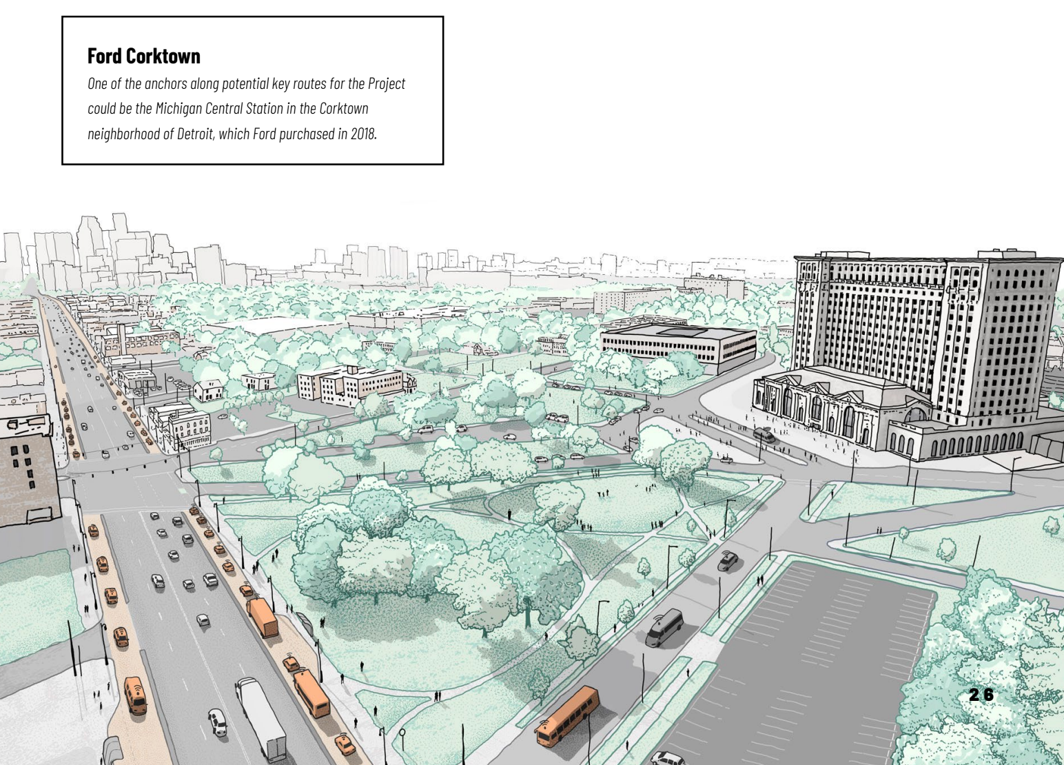 Ford Corktown, an anchor on the corridor