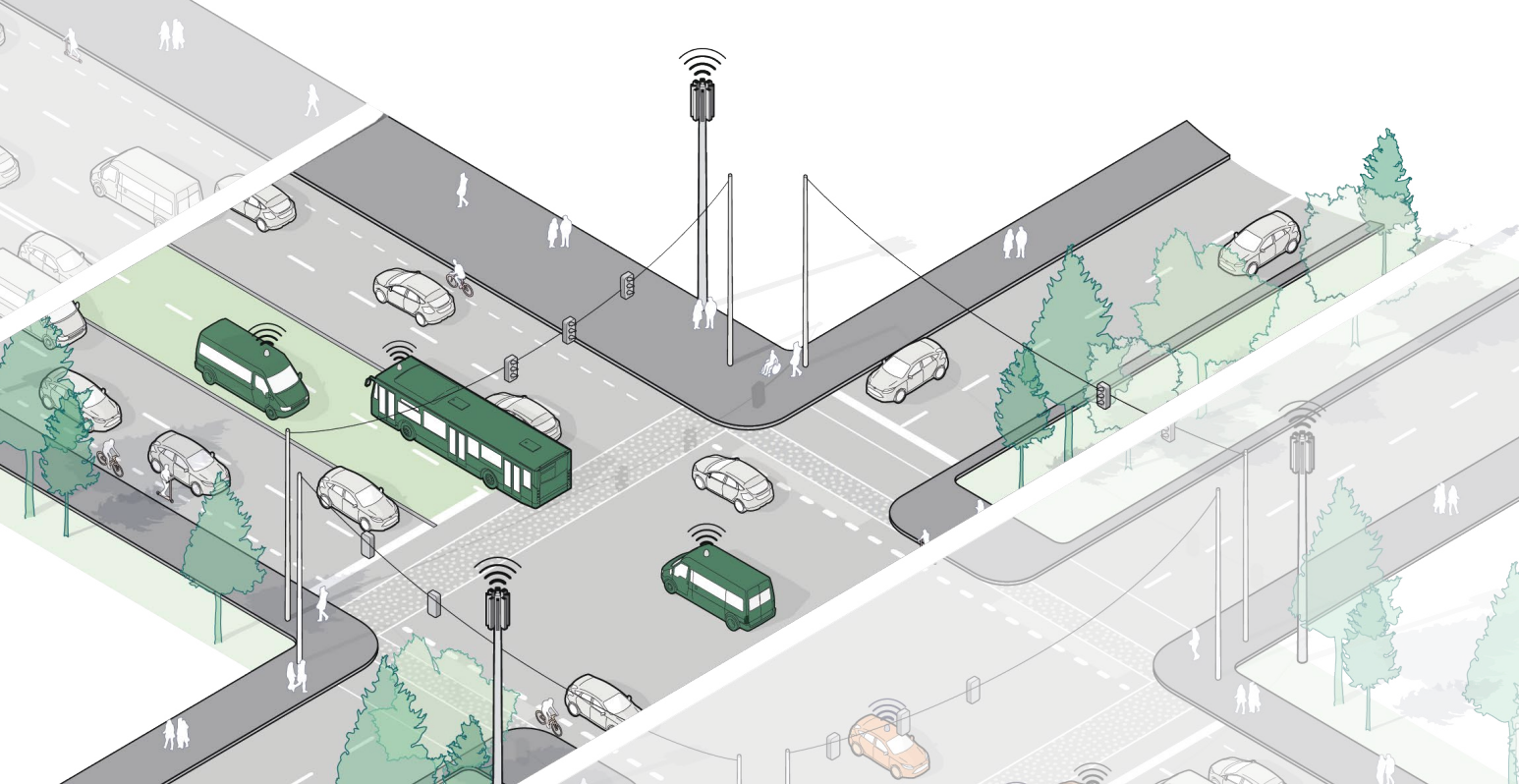 Fig 05, phase two, centre laneway
