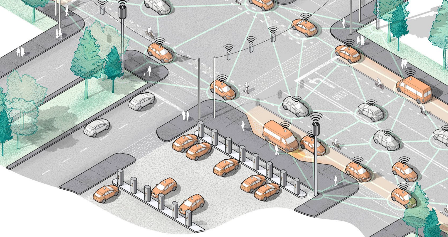 Cavnue vision statement spread, the integrated corridor