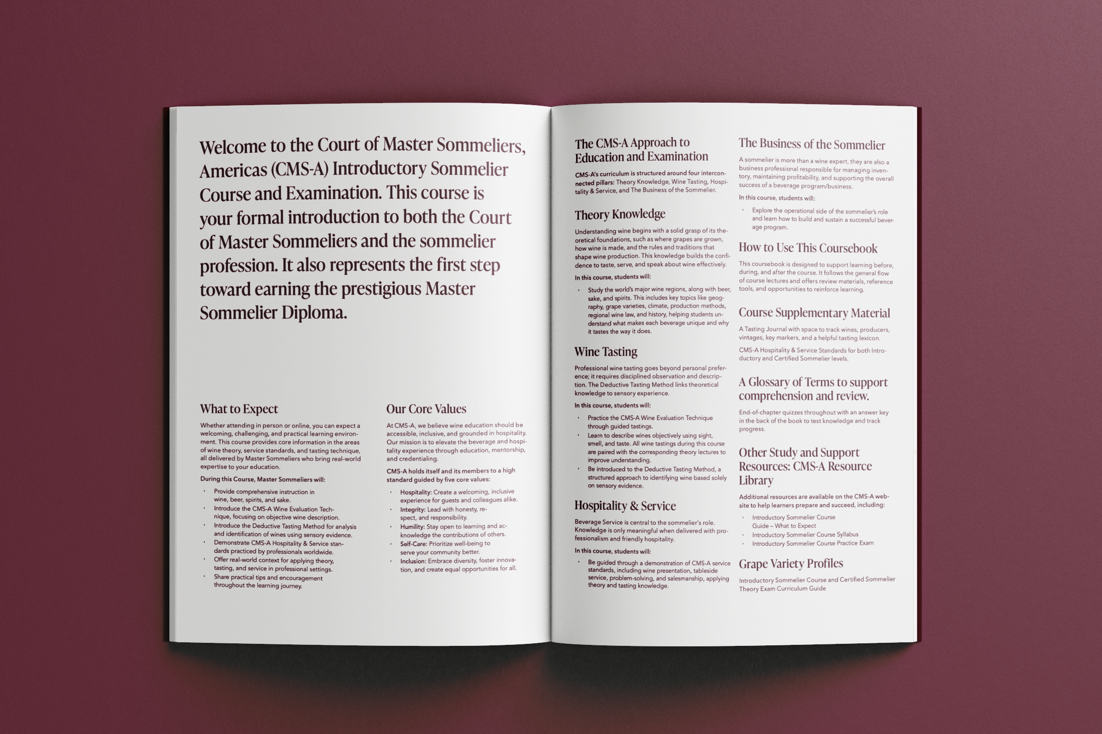Coursebook interior spread