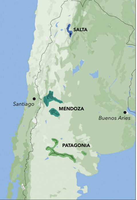 Argentina map