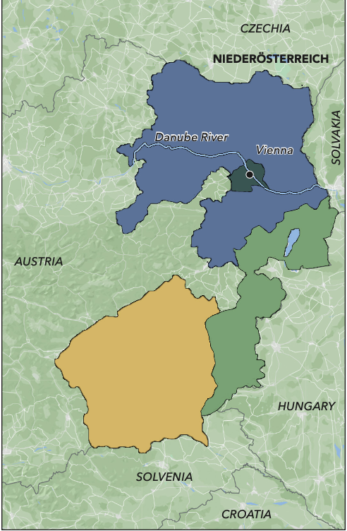 Austria overview map