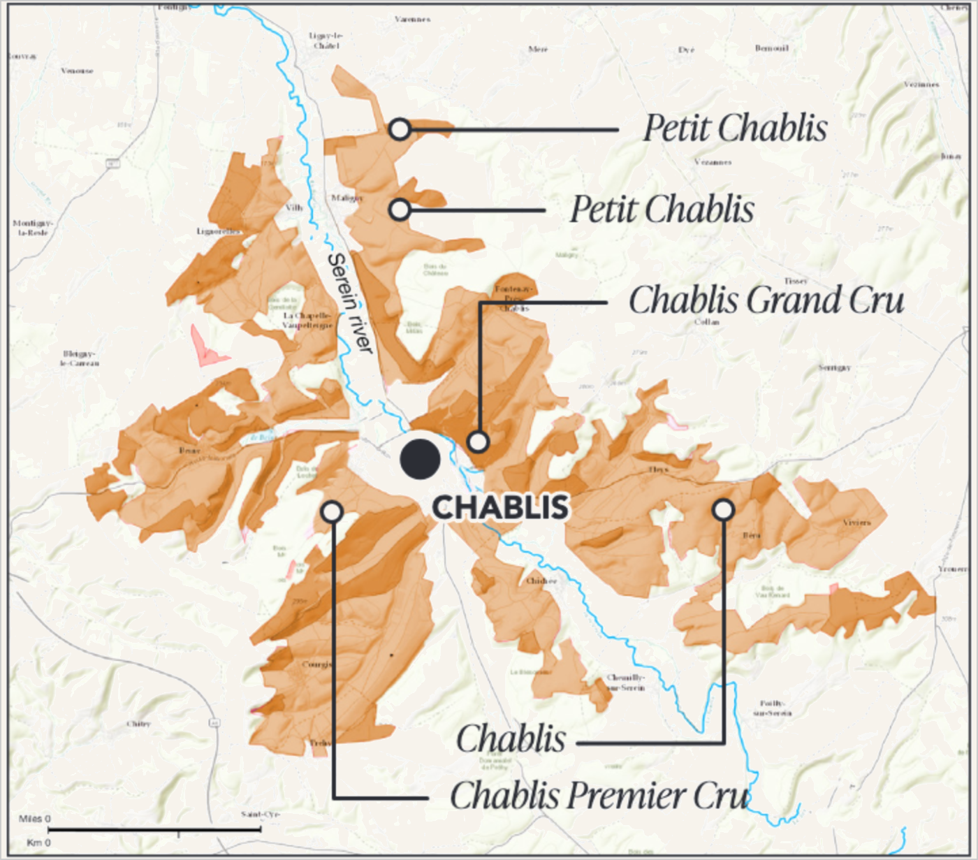 Chablis map