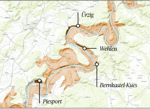 Mosel map