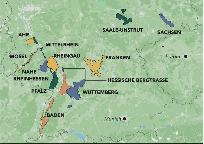 Germany overview map