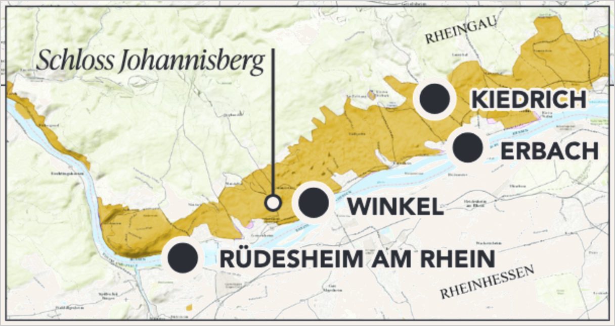 Rheingau map