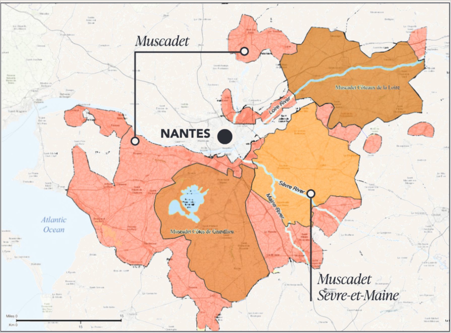 Pays Nantais map