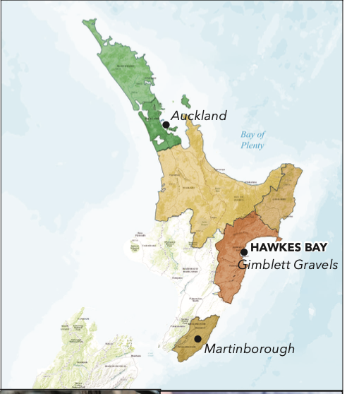 North Island map