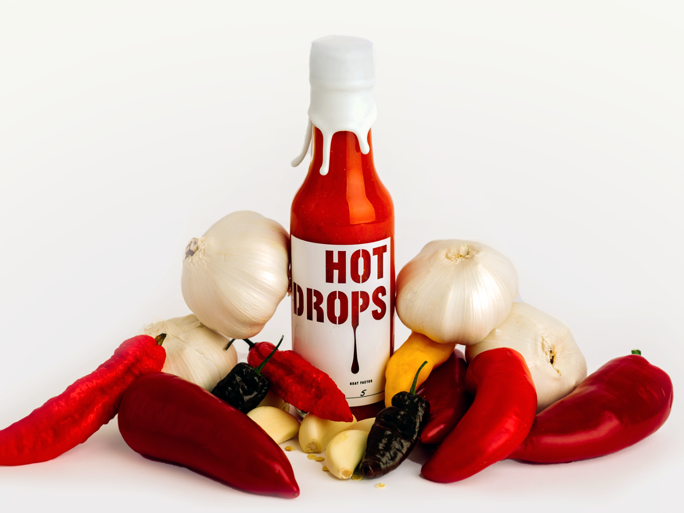 Fres-Yes ingredients on red