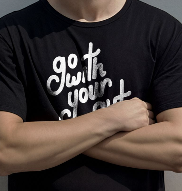 Hot Drops “go with your gut” t-shirt