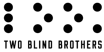 Two Blind Brothers logo in black