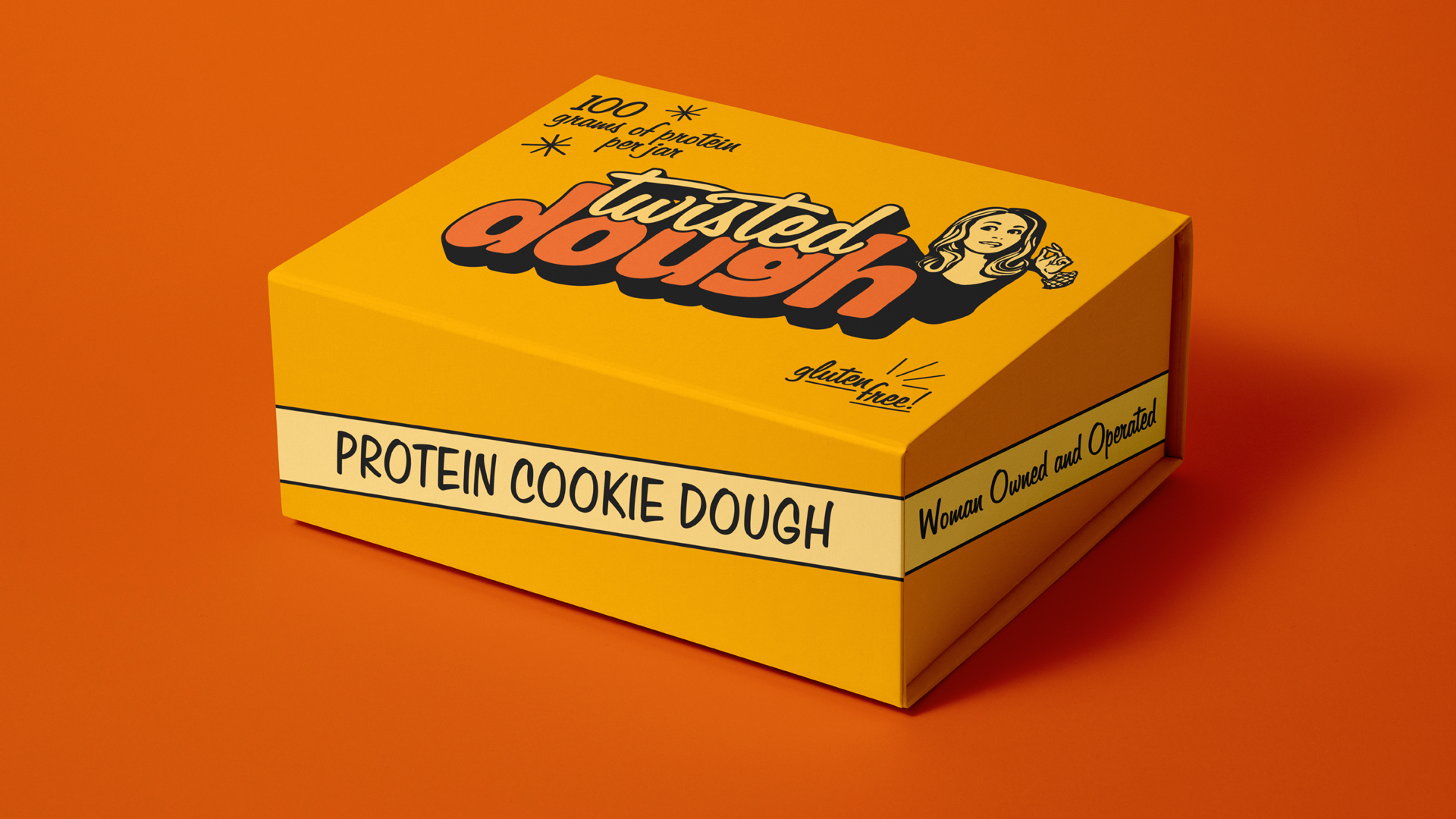 Twisted Dough shipper box