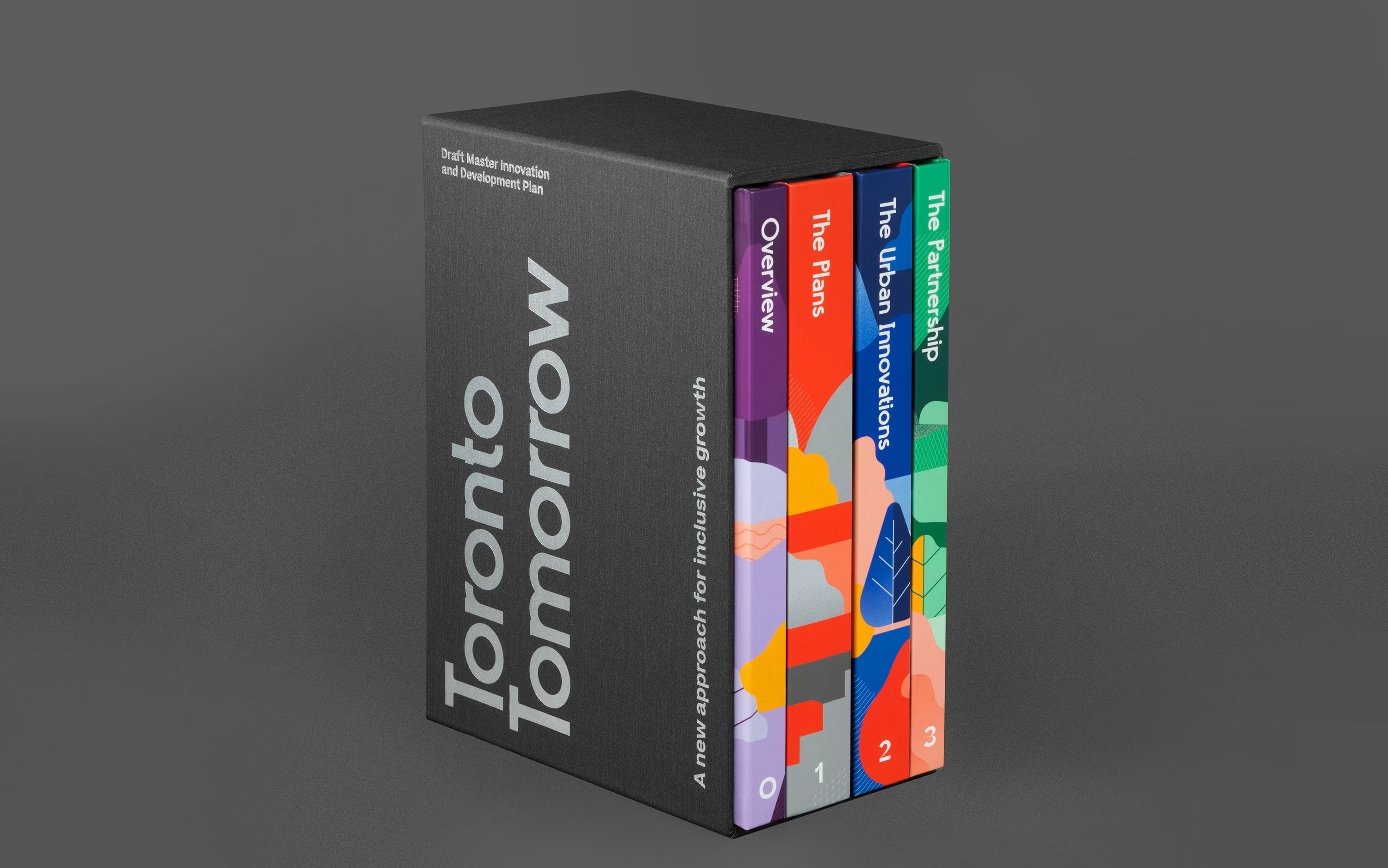 Slipcase and binding, front cover detail