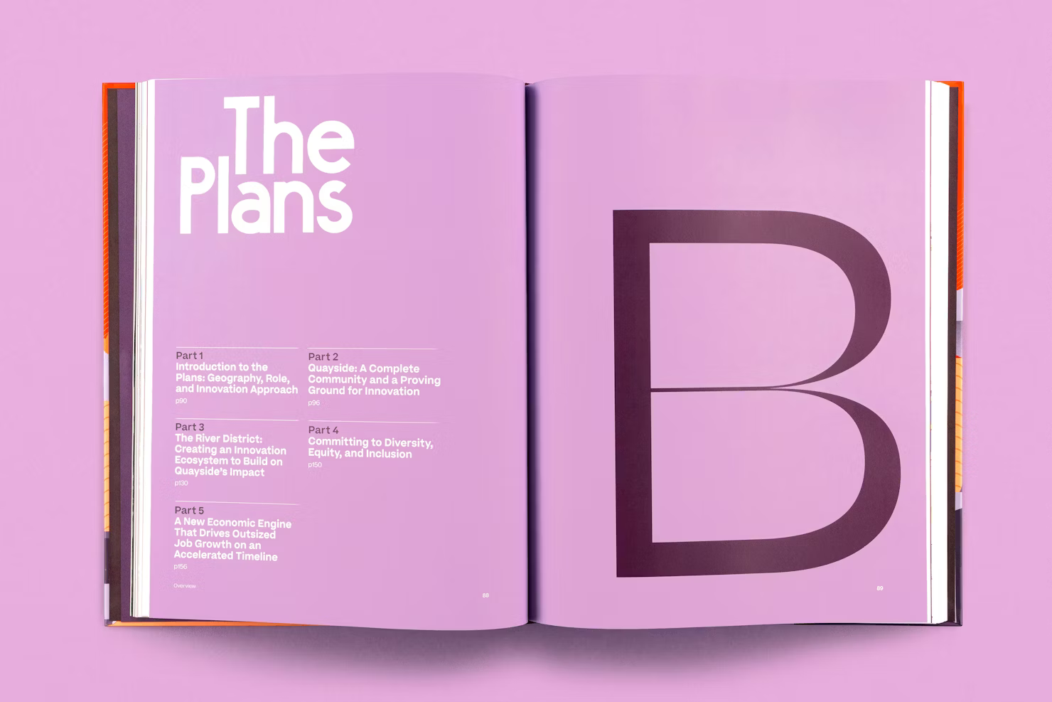 Overview volume interior spread
