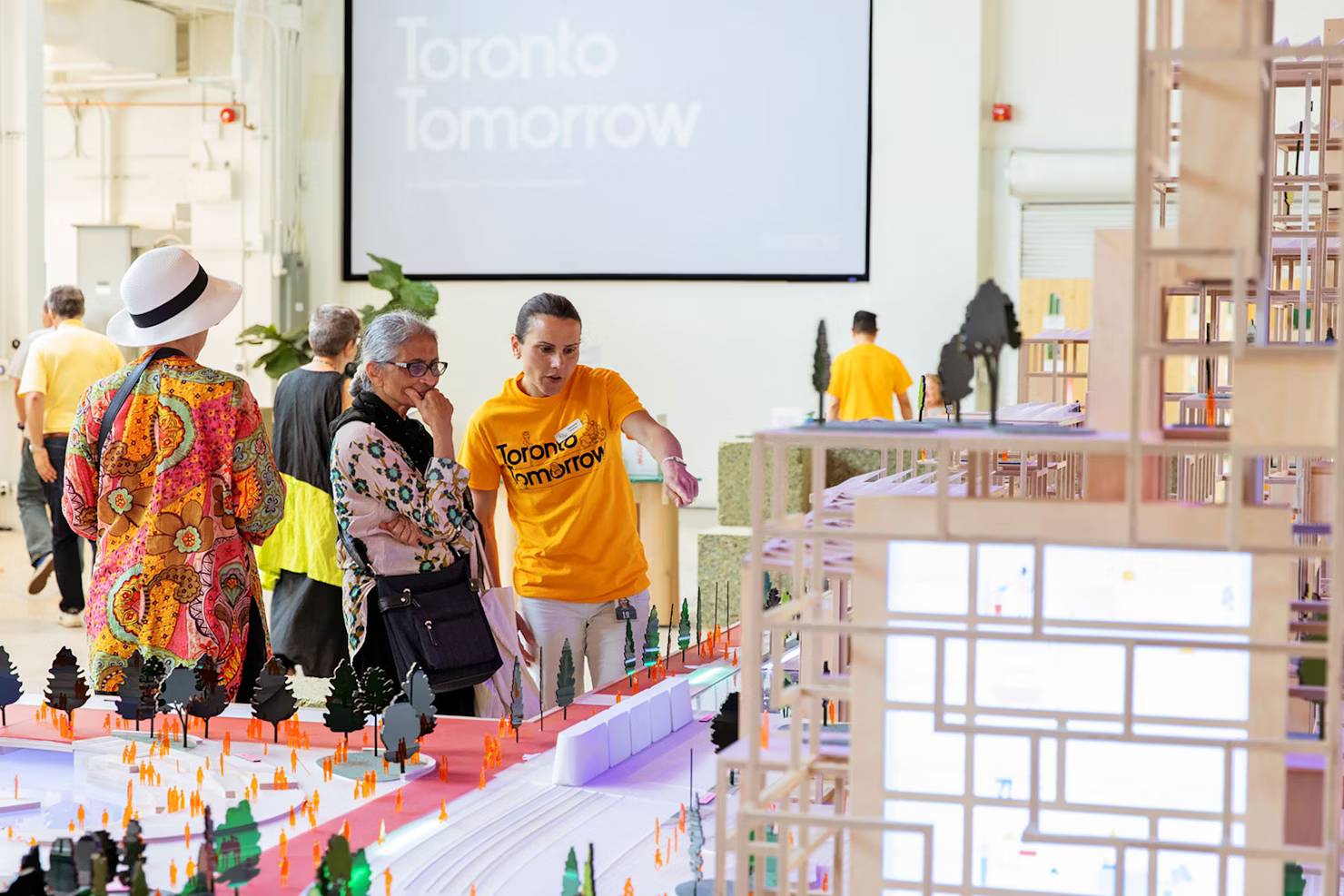 307 Lake Shore exhibition, opening week